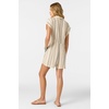 image:imageONEILL Womens Kamilla Stripe Romper  Lightweight Adjustable Straps Casual OnePiece OutfitIvr