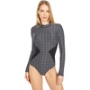 image:imageONEILL Ella Ditsy Long Sleeve OnePiece Black XL US 13