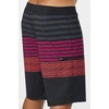 image:imageONEILL Mens Hyperfreak Heat Stripe 20 BoardshortsBlack  Red