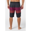 image:imageONEILL Mens Hyperfreak Heat Stripe 20 BoardshortsBlack  Red