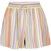 image:imageAmiri HighWaist Beach Shorts  Multi Stripe