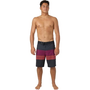 image:imageONEILL Mens Hyperfreak Heat Stripe 20 BoardshortsBlack  Red
