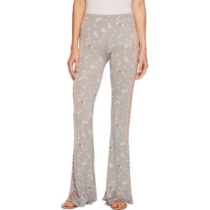 image:imageONEILL Womens Kelli Printed Knit PantNeutral GrayFog