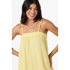 image:imageONEILL Womens Audrey Romper  Breathable Cotton CoverUpCitron