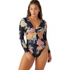 image:imageONEILL Womens Kali Floral Key West Surf SuitBlack