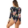 image:imageONEILL Womens Kali Floral Key West Surf SuitBlack