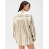 image:imageONEILL Womens Leni Double Gauze Top  Long Sleeve Lightweight Button Up Shirt for WomenTapioca