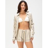 image:imageONEILL Womens Leni Double Gauze Top  Long Sleeve Lightweight Button Up Shirt for WomenTapioca