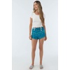 image:imageONEILL Womens Printed Woven PullOn Shorts  Comfortable and Casual Short for Women with Smocked WaistbandBlue Moon  Cove Reflections