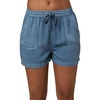 image:imageONEILL Womens Printed Woven PullOn Shorts  Comfortable and Casual Short for Women with Smocked WaistbandSlate  Fern Short