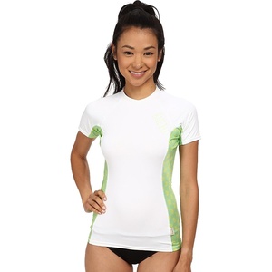 image:imageONeill Womens Side Print Short Sleeve Crew WhiteBonita Rash Guard Shirt XS US 0