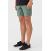 image:imageMens Stockton Print EWaist 18 Hybrid Shorts Sage M