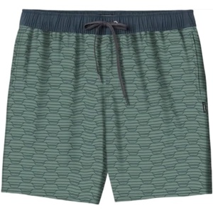 image:imageMens Stockton Print EWaist 18 Hybrid Shorts Sage M