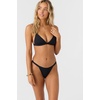 image:imageONEILL Womens Seaside Triangle Bikini Top  Tri Top for Women with Adjustable Straps and Removable Bra PadsBlack