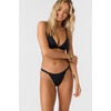 image:imageONEILL Womens Seaside Triangle Bikini Top  Tri Top for Women with Adjustable Straps and Removable Bra PadsBlack